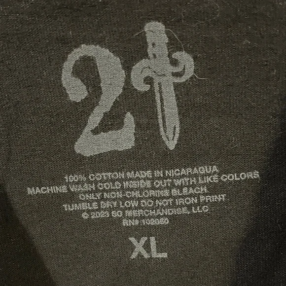 21 savage Black Graphic Men's T-Shirt - Picture 2 of 3